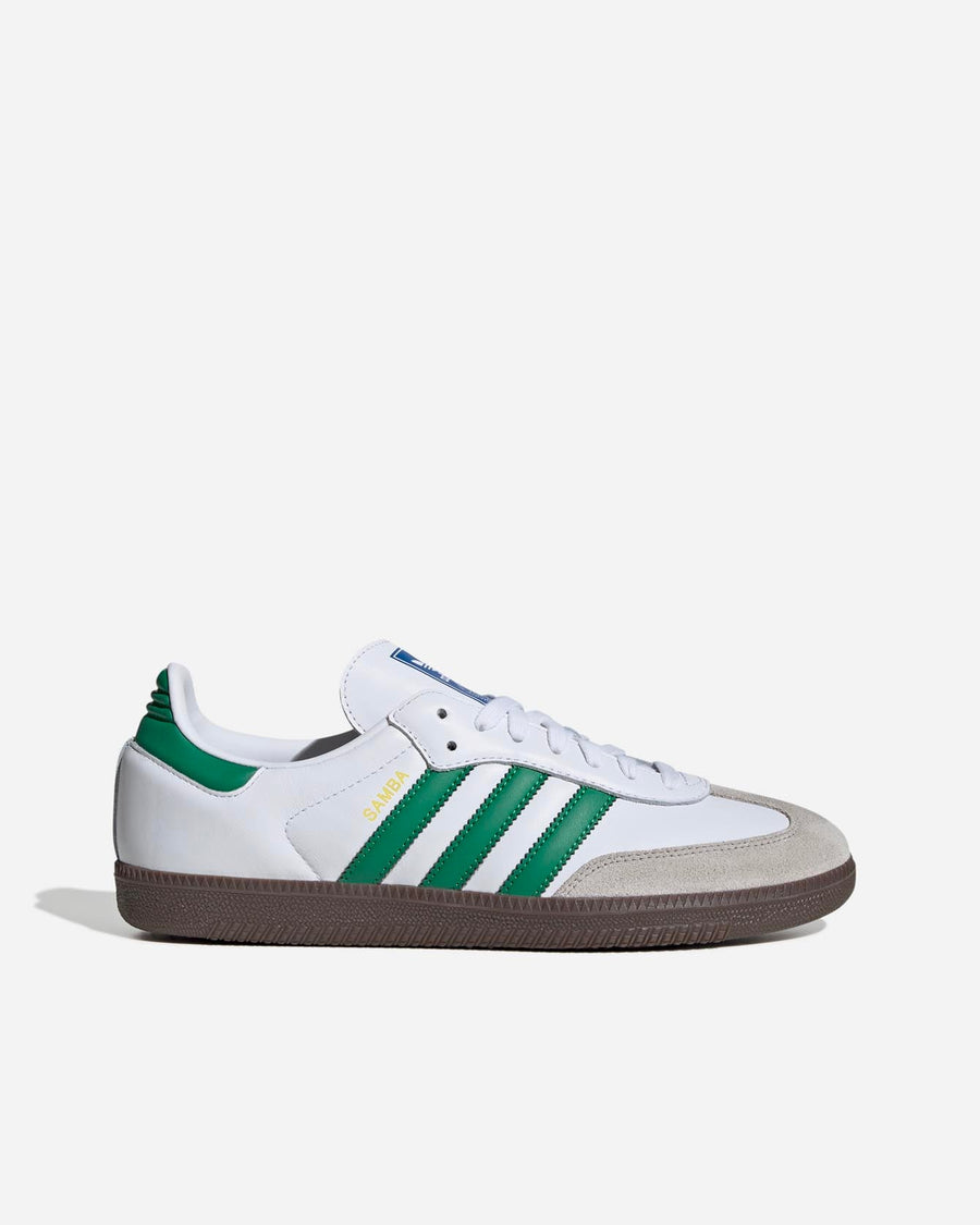 Samba OG Cloud White Green Gum