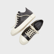 Rick Owens Low Sneaks - Black / Milk