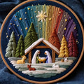 🔥DIY Nativity Embroidery Set – Stitch the Holy Story✝️