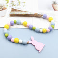 Easter Tassel Beaded Pendant