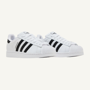 Adidas Originals Men's White/Black Superstar II Sneakers, IH8659