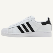 Adidas Originals Men's White/Black Superstar II Sneakers, IH8659
